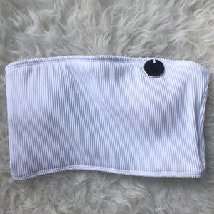 Forever 21 Ribbed Swim Top